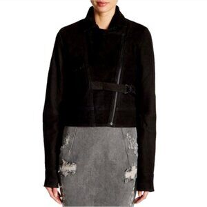 One Teaspoon Hustler Suede Moto Jacket